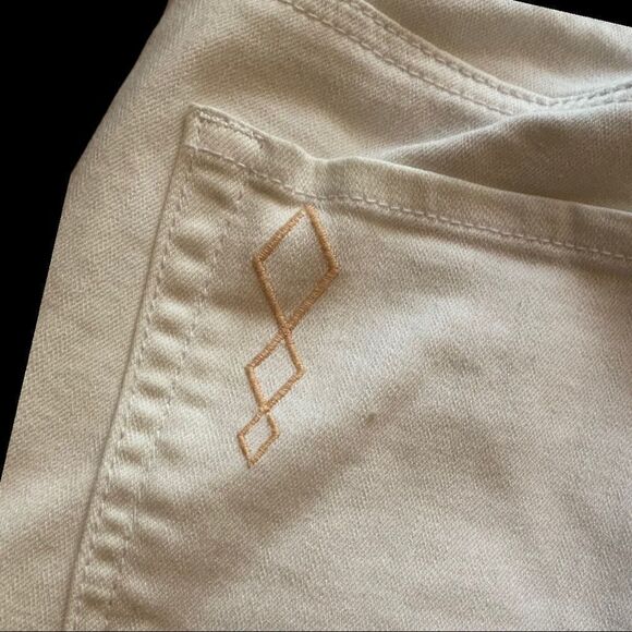 Melissa McCarthy Seven 7 White Pencil Jeans 12 - Picture 4 of 7